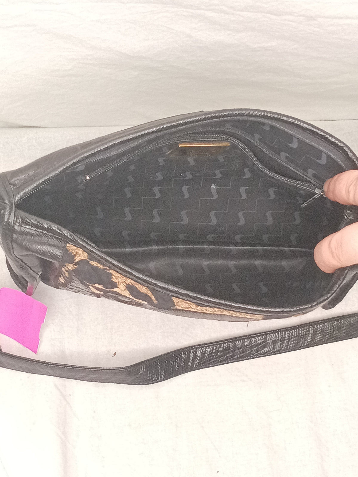 Vintage Sharif Panther Bag
