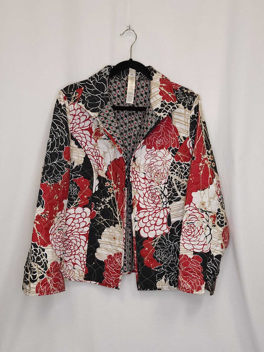 Chicos Floral Jacket