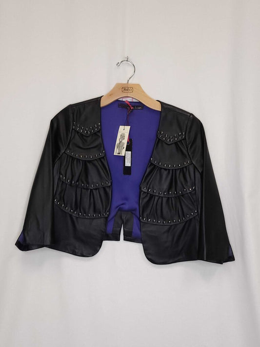 Claude Brown Cropped Jacket