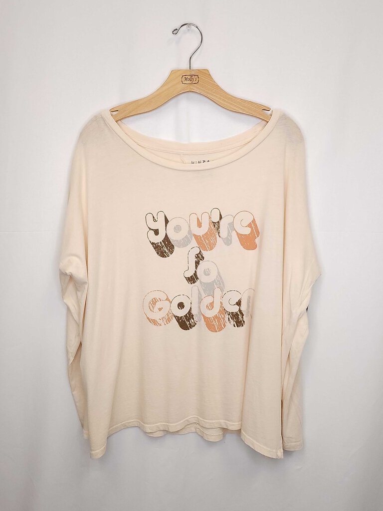 Vintage Canvas Graphic Top