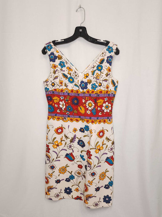 David Sleeveless Patterned Dress