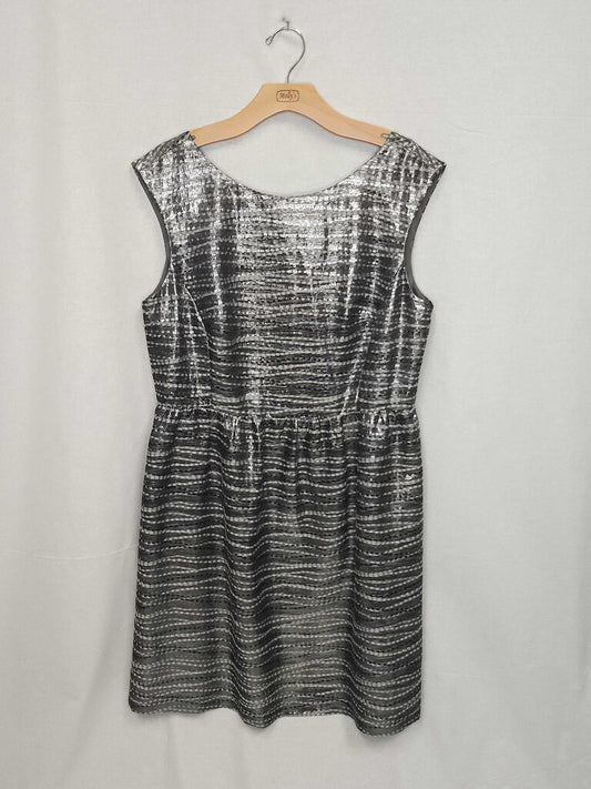 Antonio Melani Sleeveless Metallic Dress