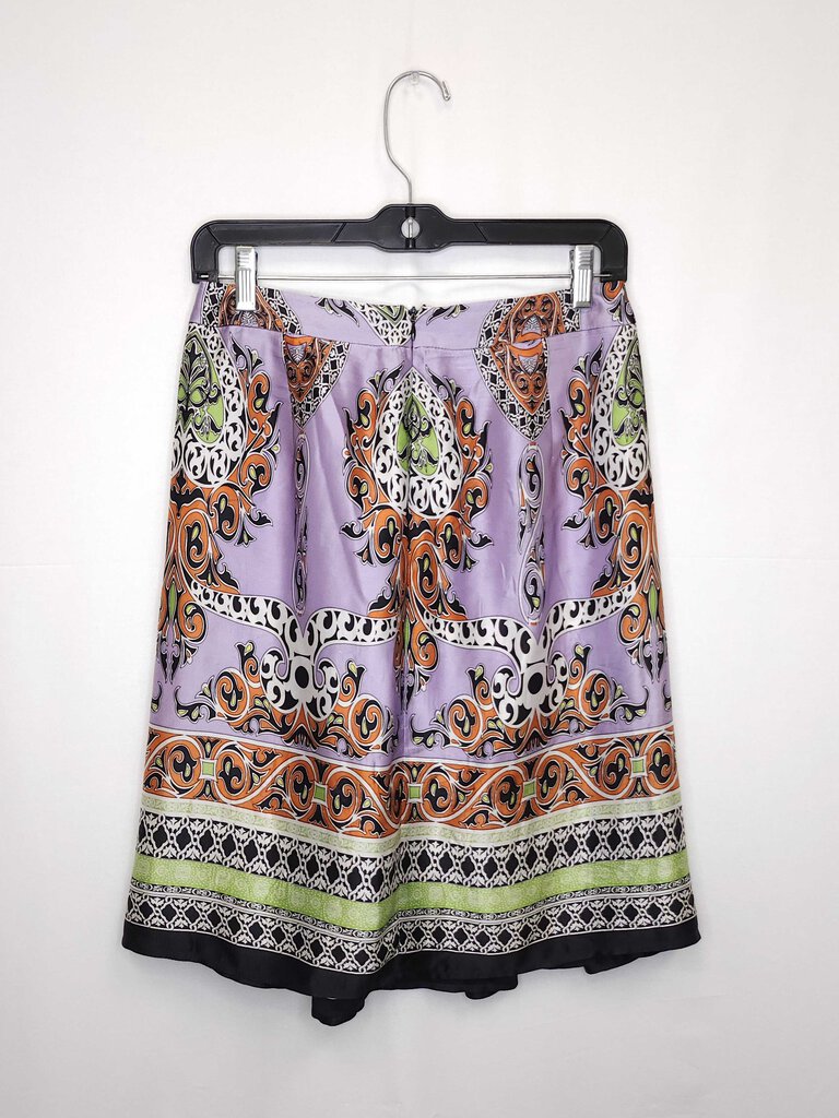 Drama Patterned Midi Skirt