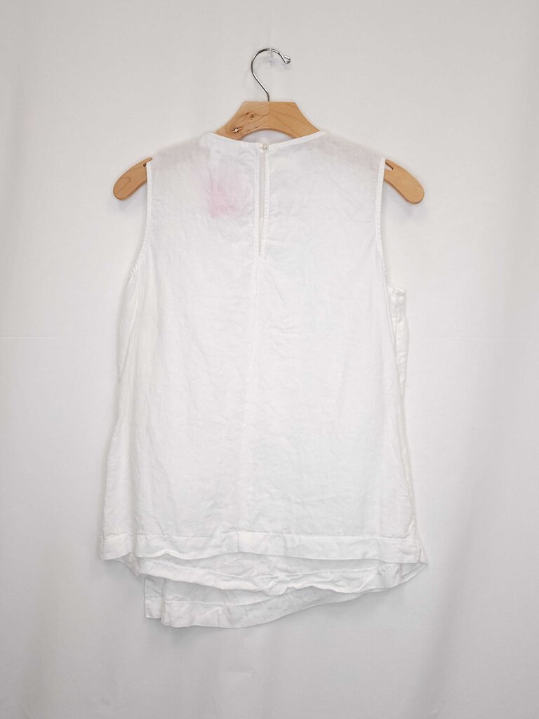 White Label Linen Sleeveless Top