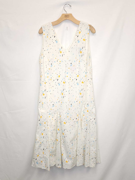 209 wst 38 Patterned Sleeveless Dress