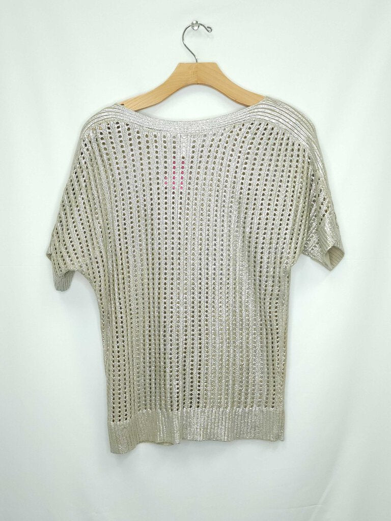 Chicos Short Sleeve Sweater