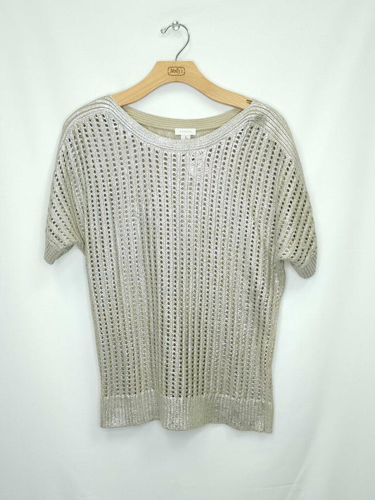 Chicos Short Sleeve Sweater