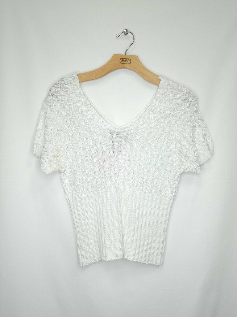 Christine Phillipe Short Sleeve Sweater