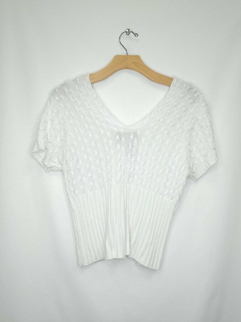 Christine Phillipe Short Sleeve Sweater