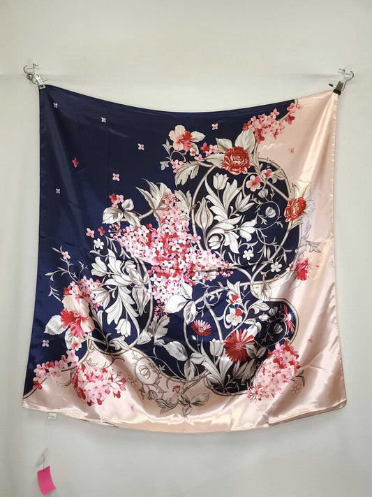 Floral Scarf 100% Silk