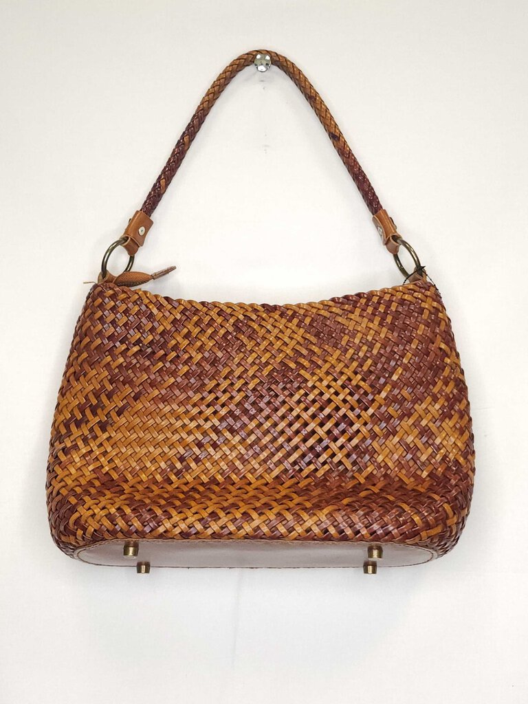 Woven Leather Purse