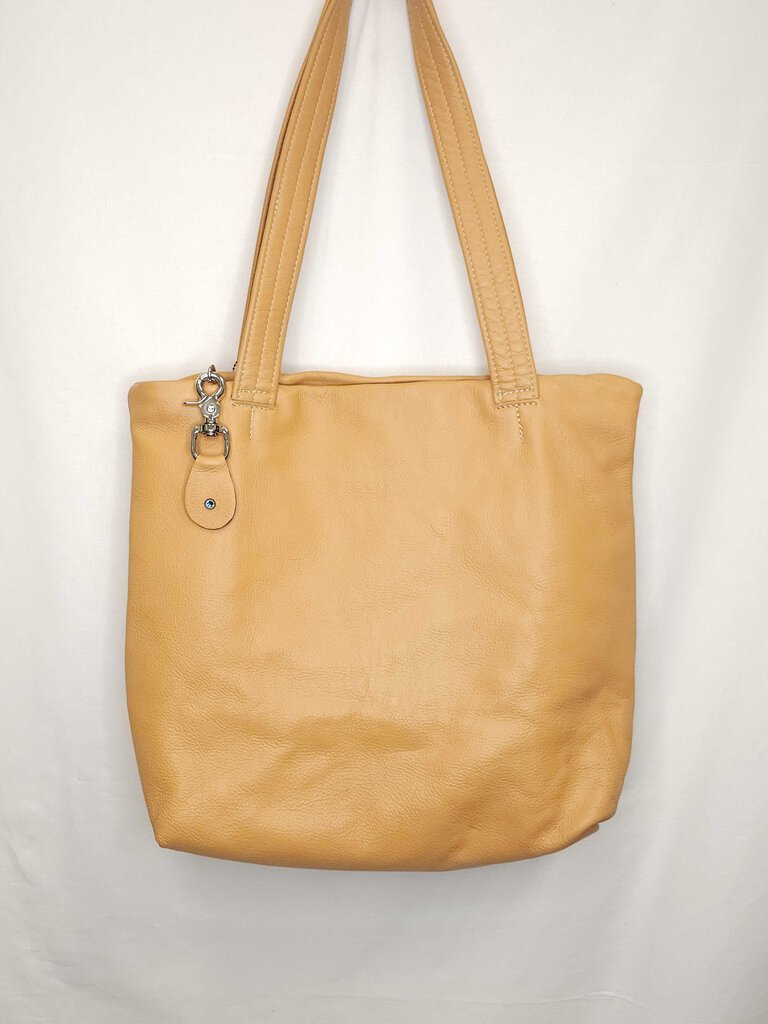 Laurel Dasso Leather Tote Bag and Pouch