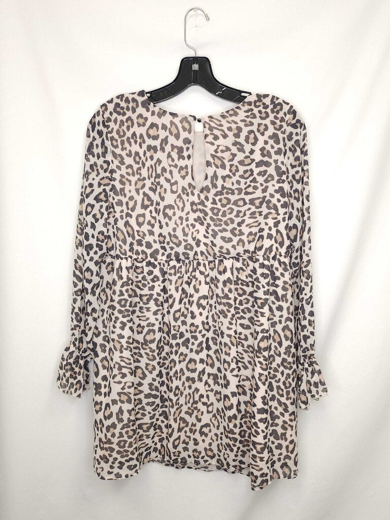 Animal Print Short Dress