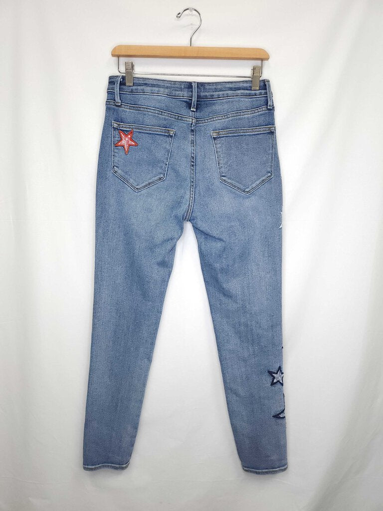 Driftwood Embroidered Jeans