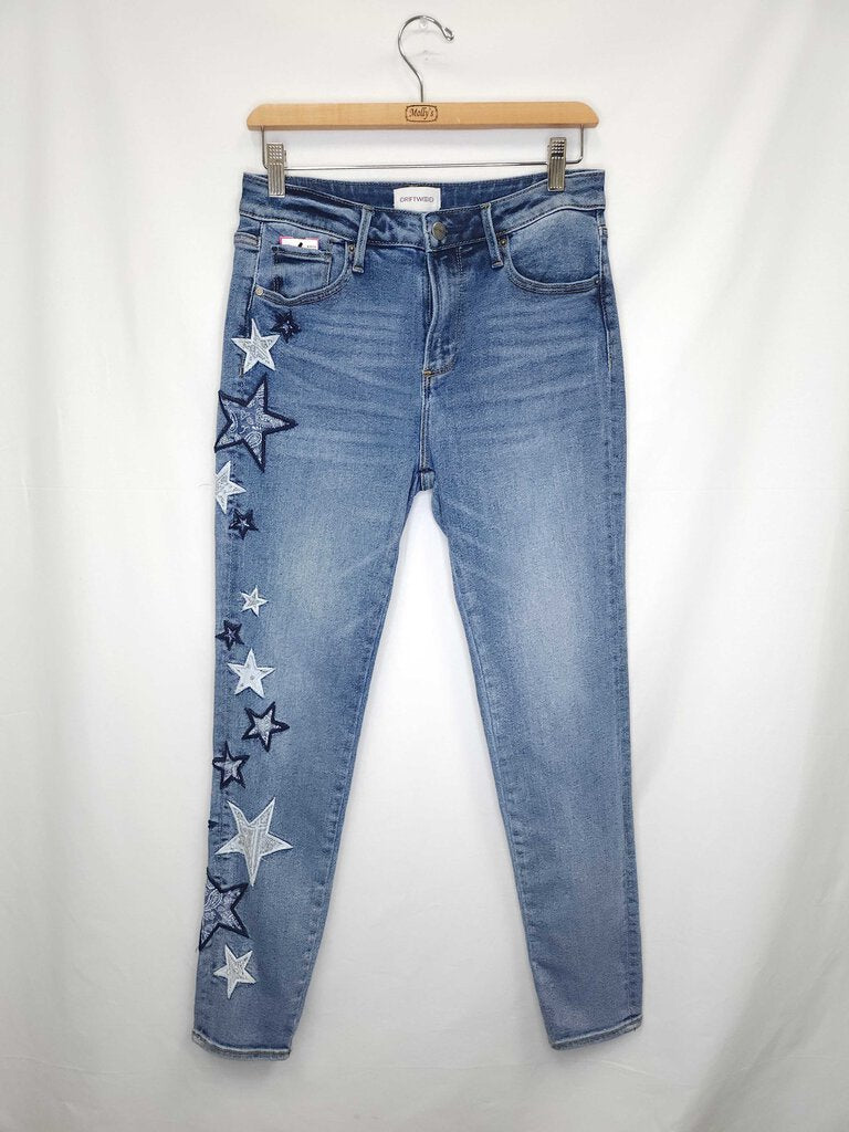 Driftwood Embroidered Jeans