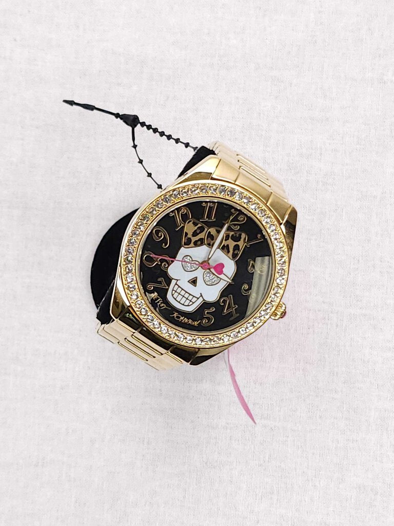 Betsy Johnson Skull Watch