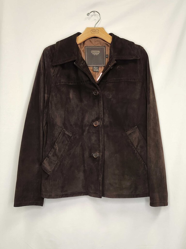 Coach Suede Leather Jacket