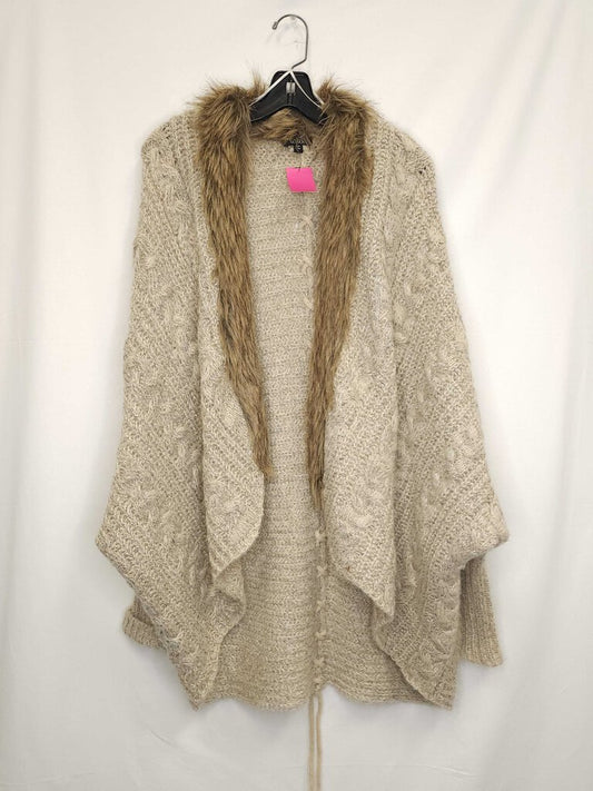 XOXO Cardigan with Faux Fur