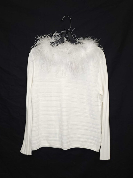 Victoria Harbour Feather Collared Shirt