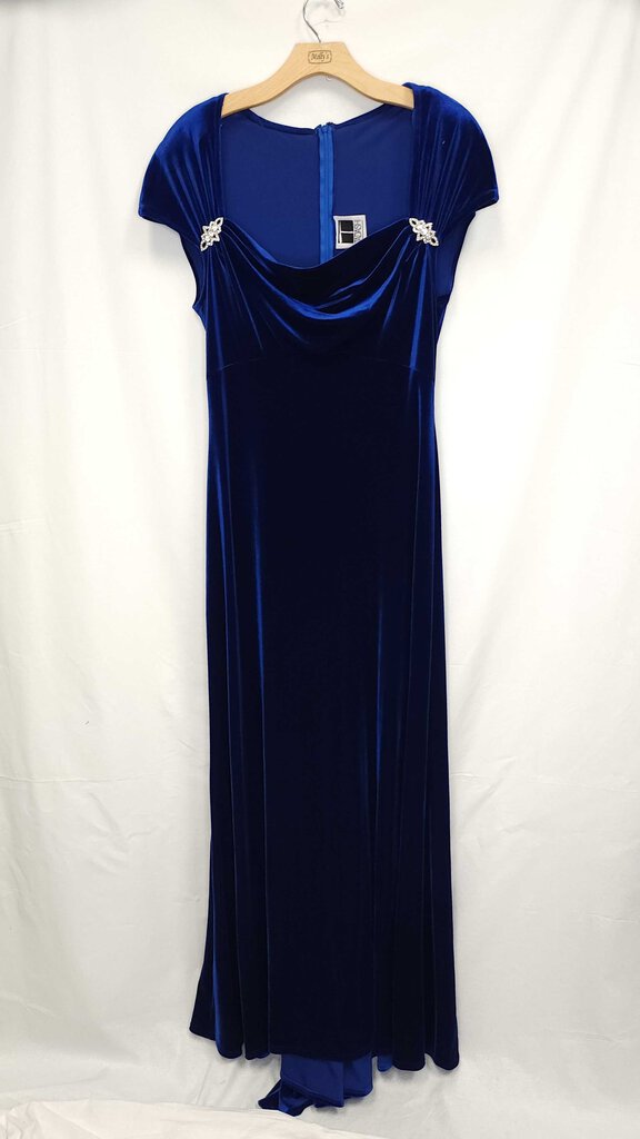 Tadashi Velvet Long Evening Dress