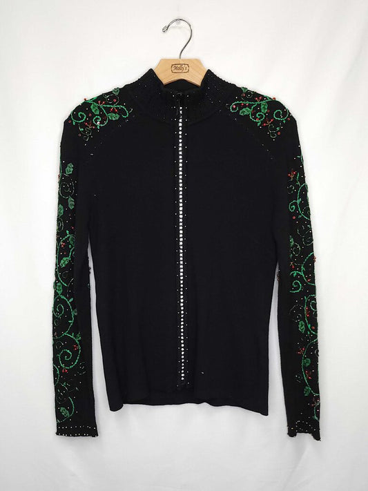 Berek Mistletoe Holiday Sweater