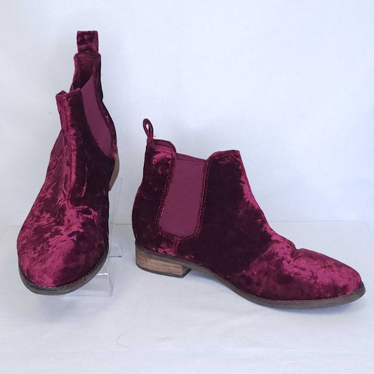 Toms Velvet Boots