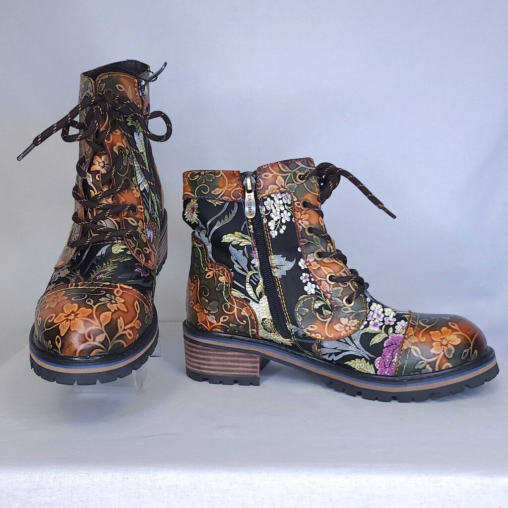 Spring Step L'Artiste Floral Boots