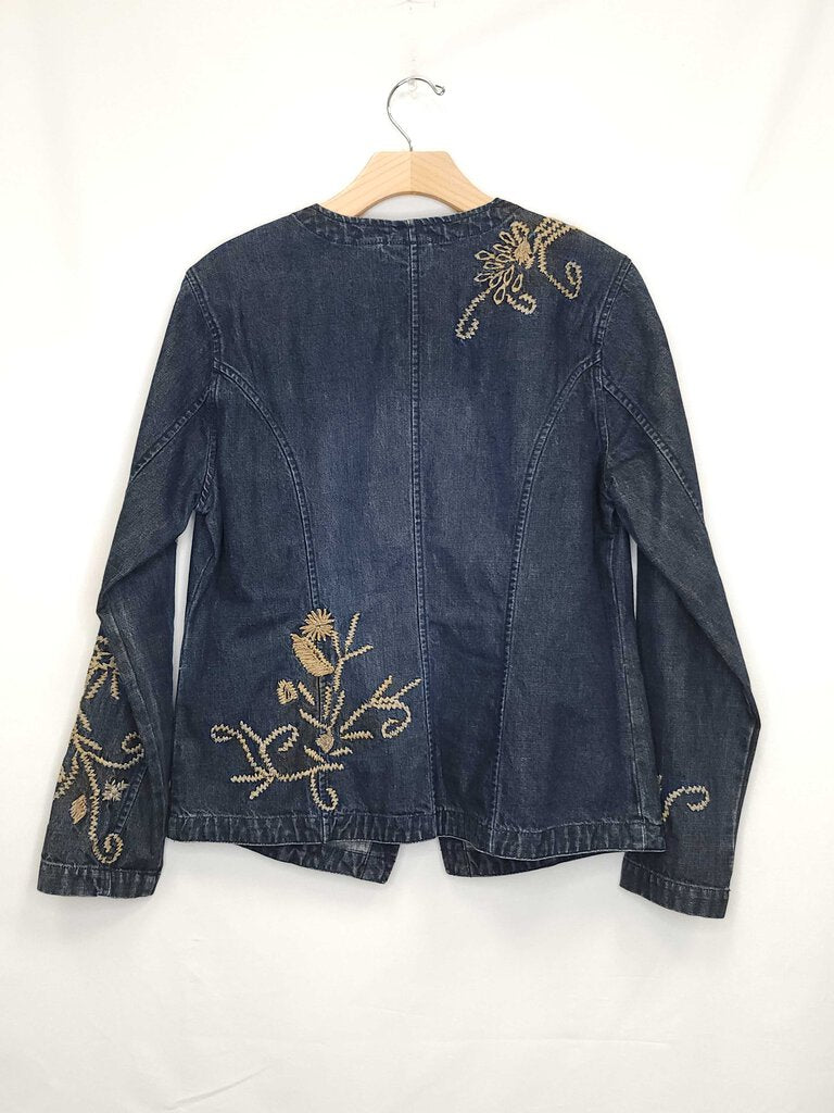 Chicos Embroidered Jacket