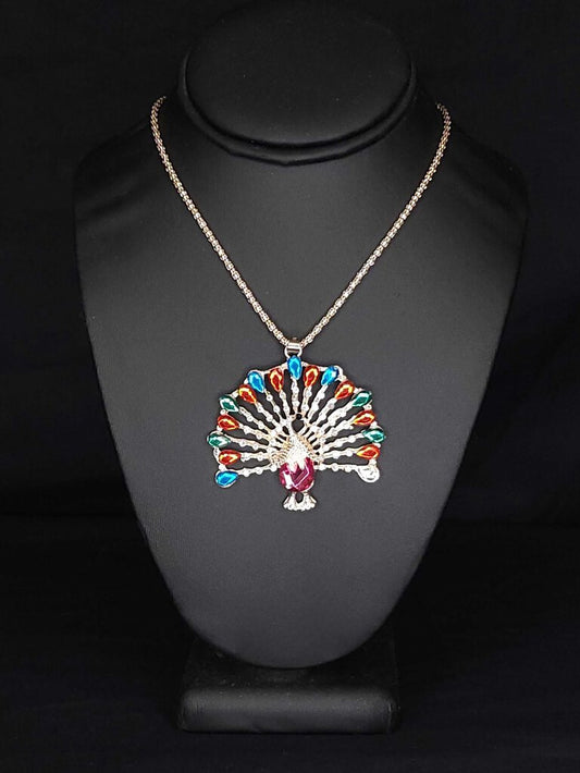 Betsey Johnson Peacock Necklace