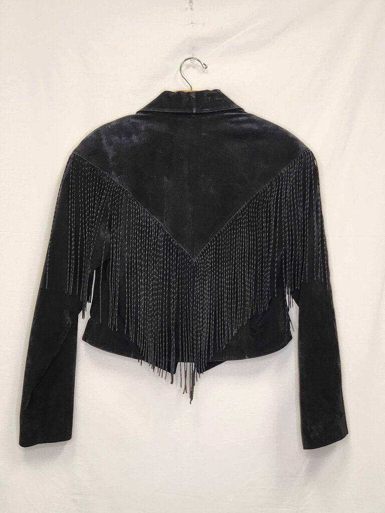 Cripple Creek Fringe Suede Jacket