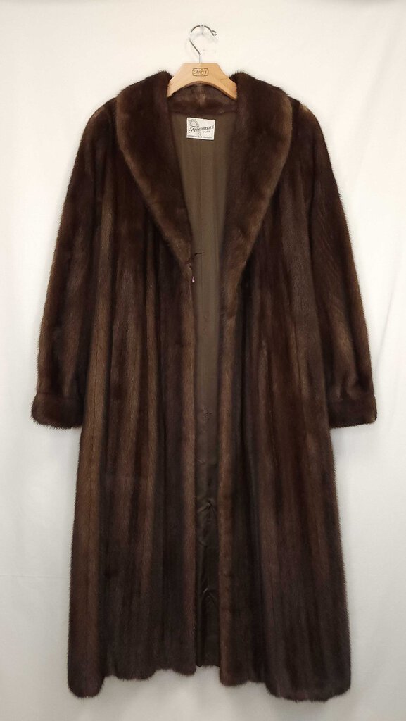 Freemans Fur Vintage Long Full Length Coat