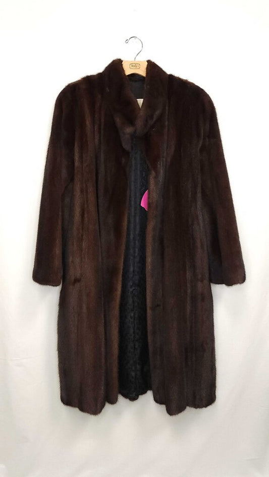 Emba International Long Mink Fur Coat