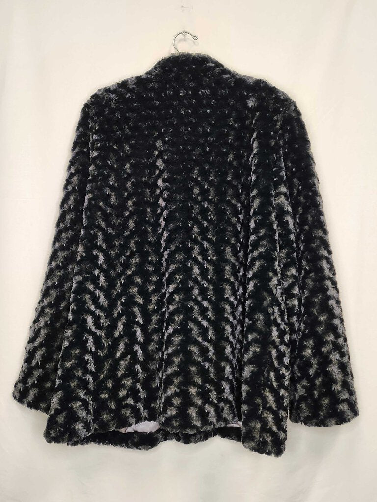 Dennis Basso Faux Fur Jacket