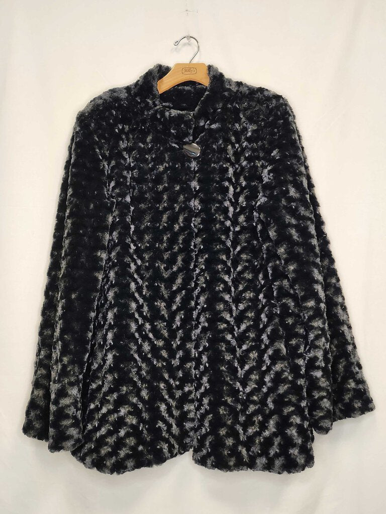 Dennis Basso Faux Fur Jacket