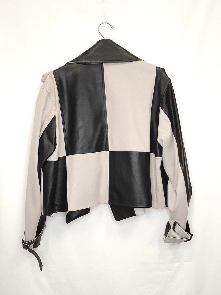 Madonna & Co Leather Patch Jacket