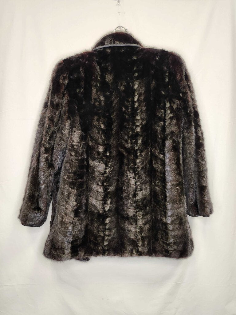 Mink Coat Lined in Leather