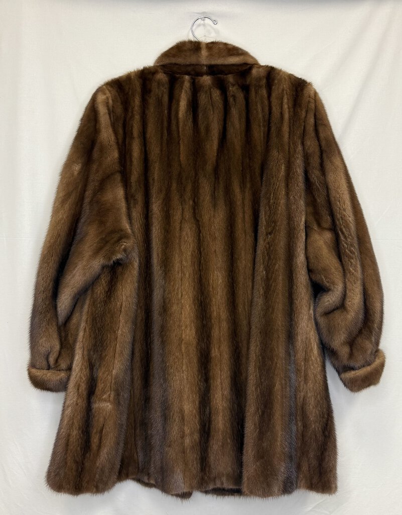 Vincent's Mid Length Russian Sable and Mink Coat