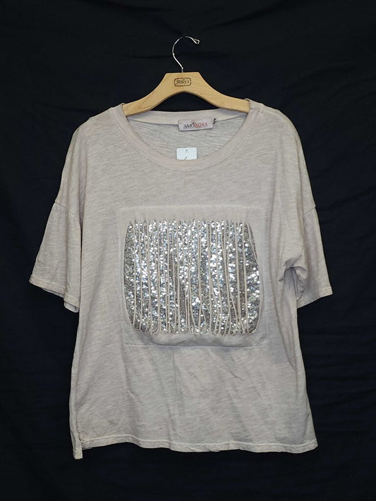 AmoRosa Sequin T-Shirt