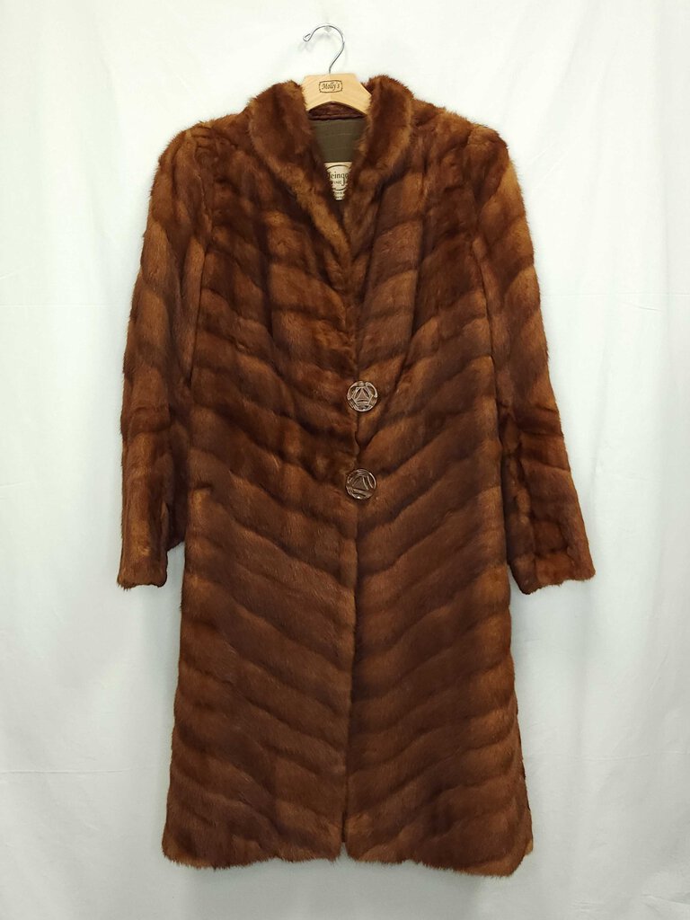 Weingartens Vintage Russian Sabel Mink Long Coat