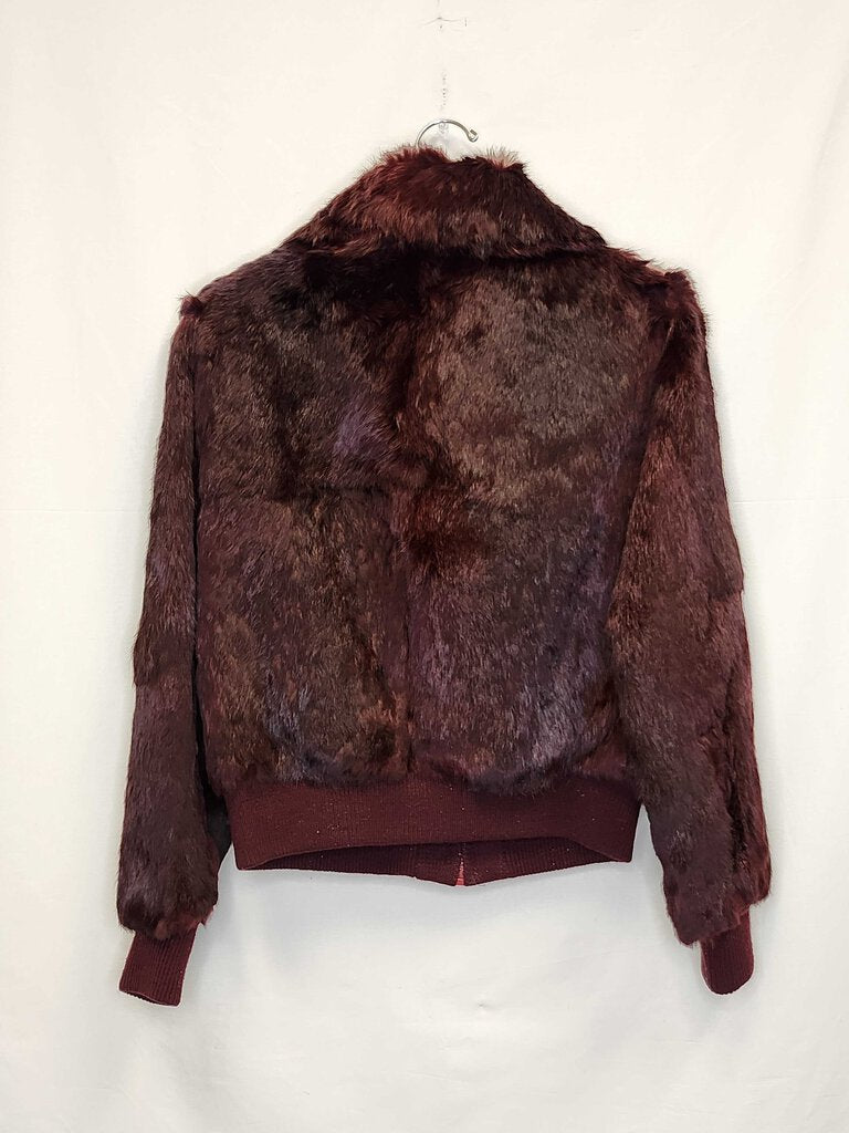 Dino Ricco Dyed Rabbit Fur Coat