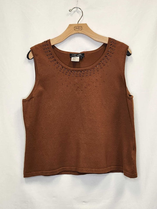 City Girl Sleeveless Top