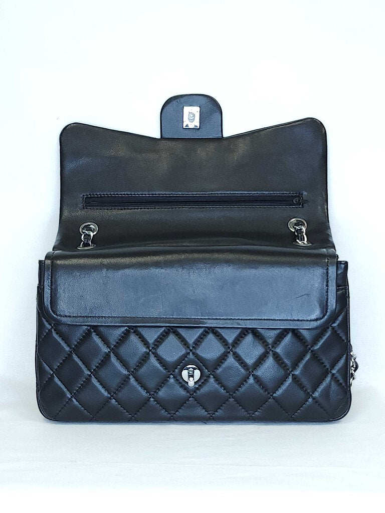 Chanel Jumbo Lambskin Double Flap Quilted Bag