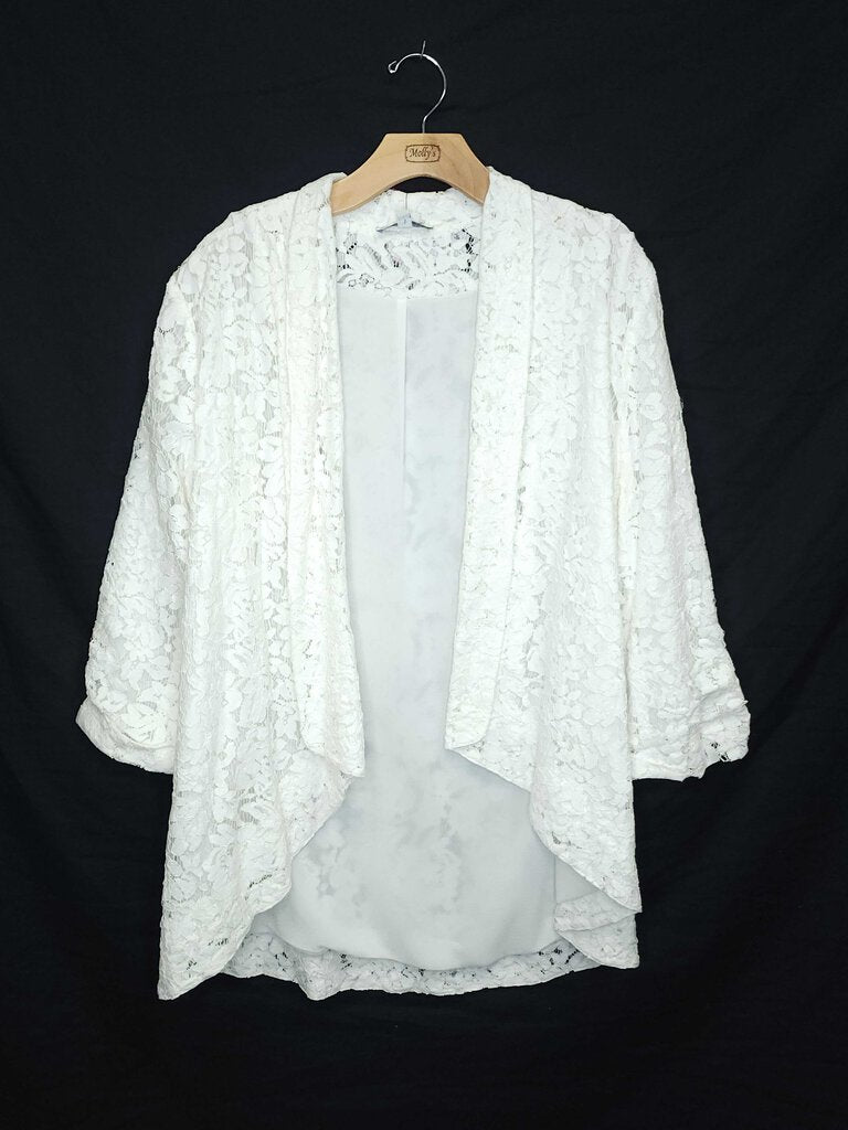 Alberto Makali Lace Cardigan