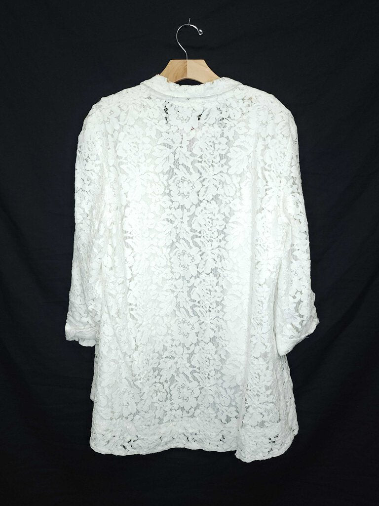 Alberto Makali Lace Cardigan