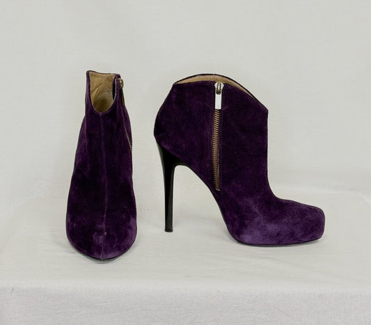 Jessica Simpson Suede Low Booties