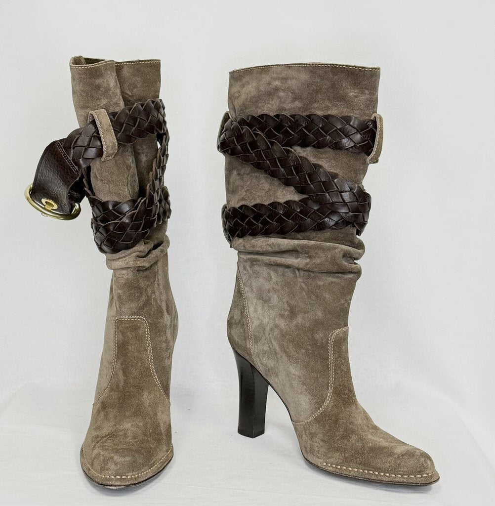 Coach Randie Suede Booties