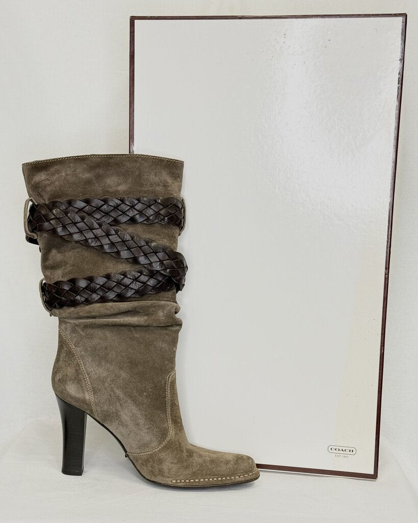 Coach Randie Suede Booties