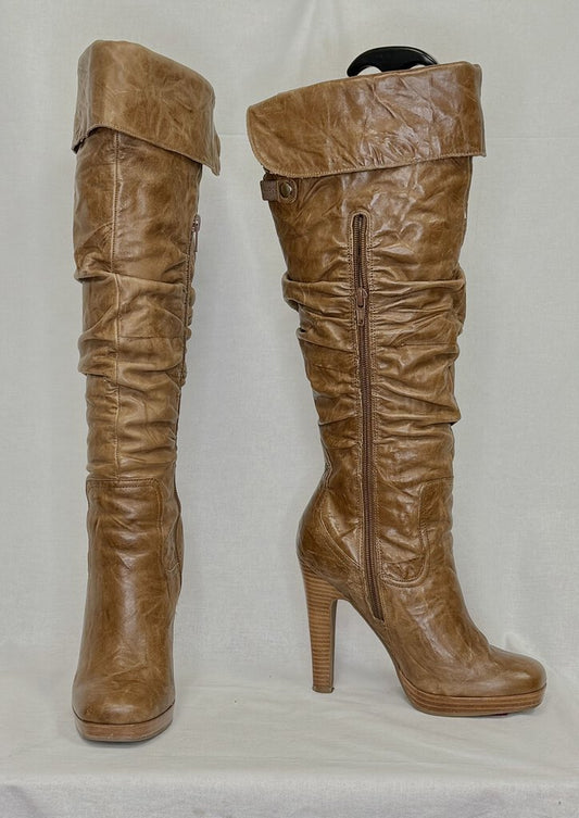 Jessica Simpson Long Leather Boots