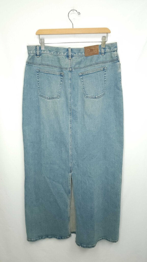 Ralph Lauren Long Denim Skirt