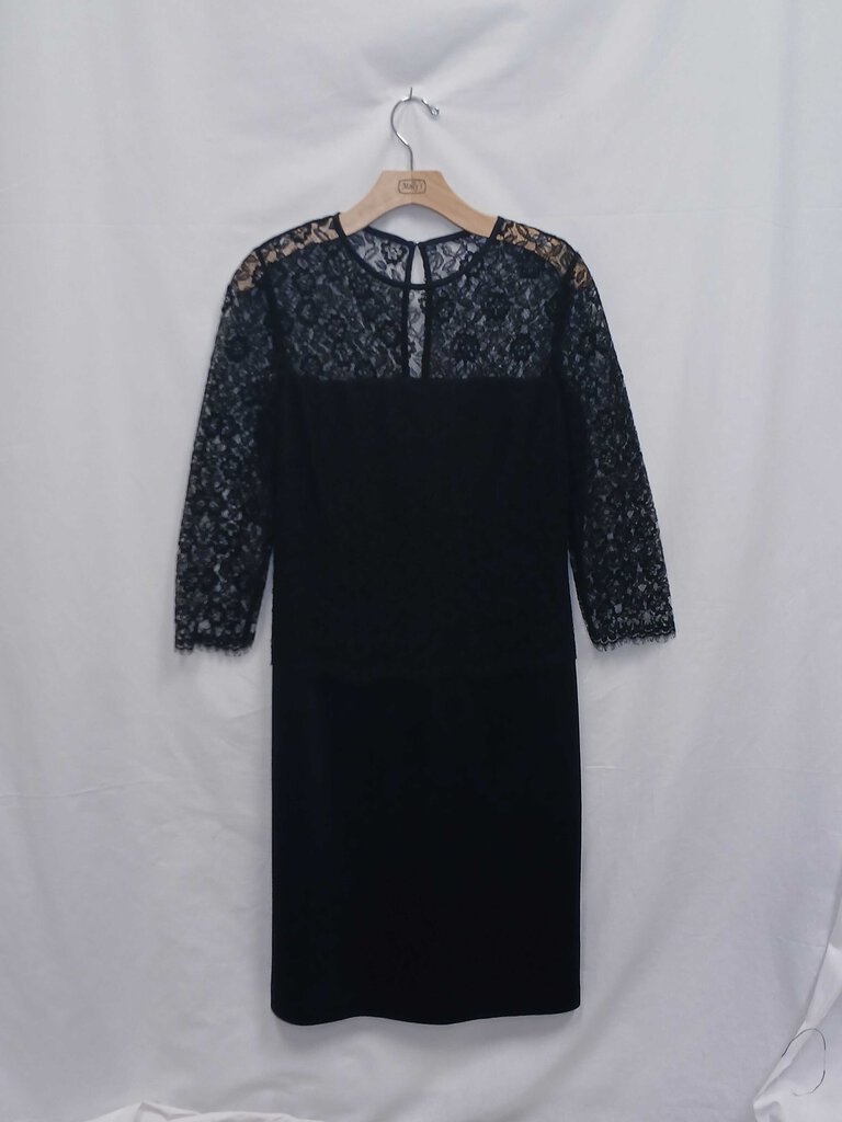 St. John Lace Sleeve Dress